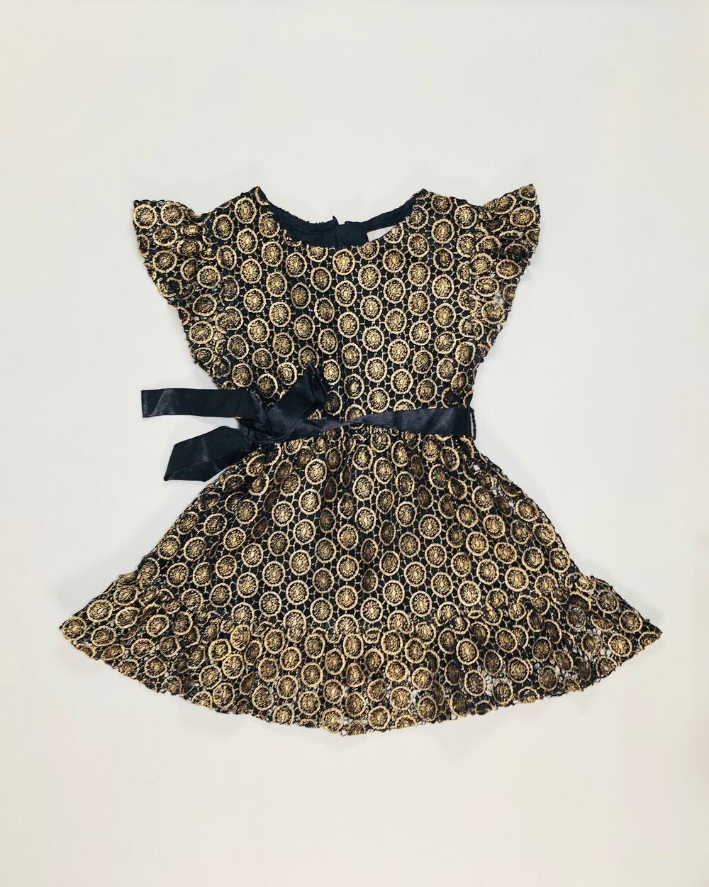 PEEK GIRLS GOLDEN DRESS SIZE 2/3